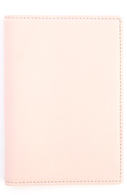 ROYCE New York RFID Leather Passport Case in Light Pink at Nordstrom