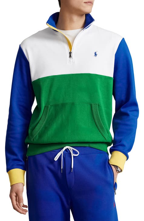 Polo Ralph Lauren Big Boys 8-20 Color Block Logo Fleece Short