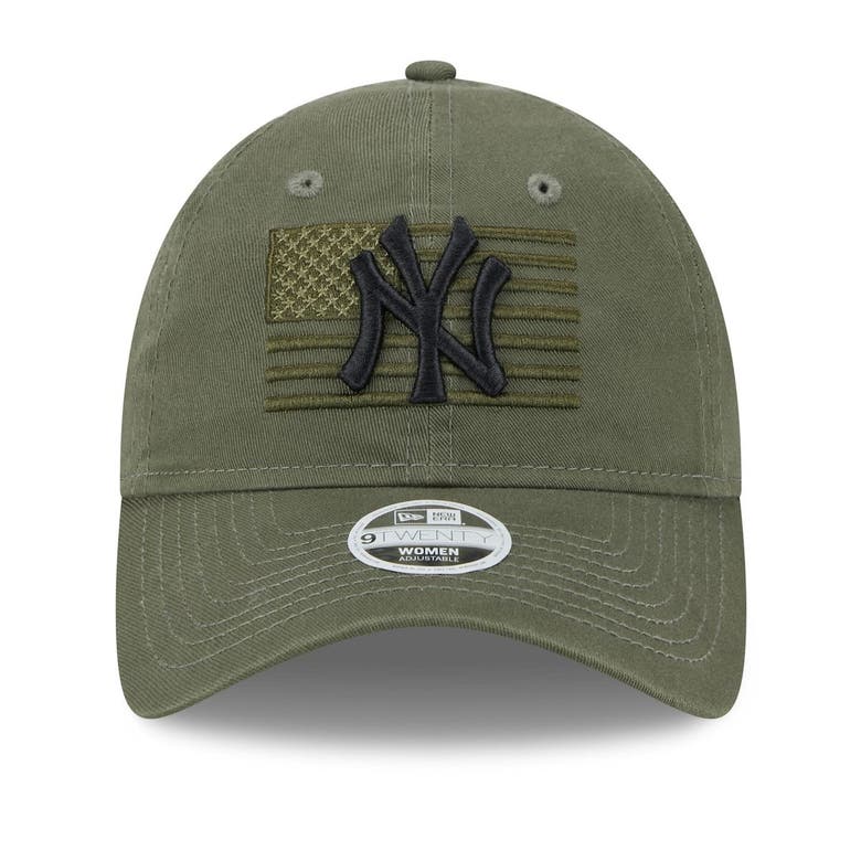 New York Yankees New Era Women's 2023 Armed Forces Day 9TWENTY Adjustable  Hat - Green