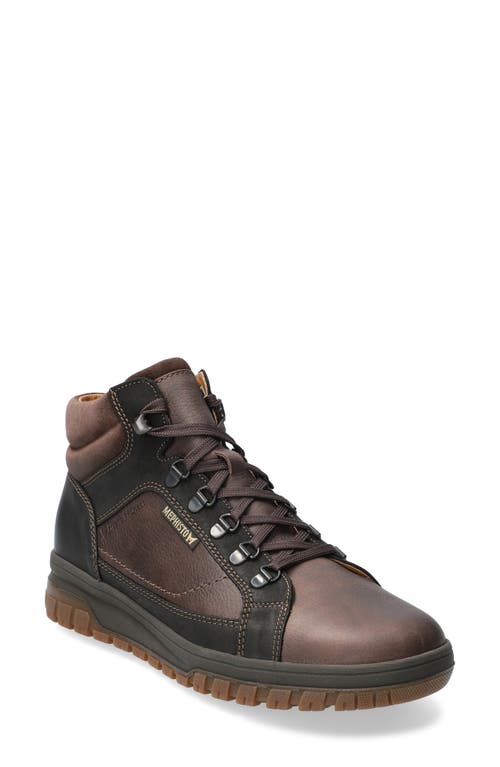 Pitt Mid Lace-Up Boot in Dark Brown