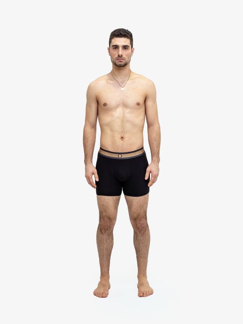 Shop Place Of Elms Boxer Shorts In Onyx