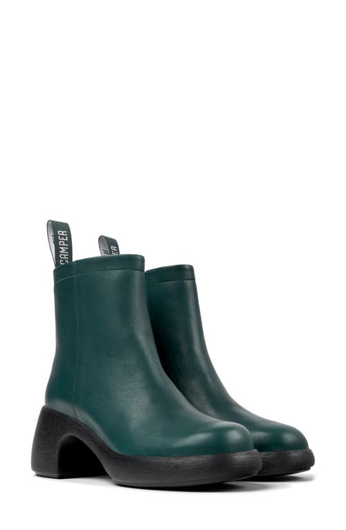 Shop Camper Thelma Platform Bootie In Dark Green