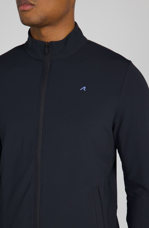 Redvanly Wilder Performance Golf Jacket In Tuxedo