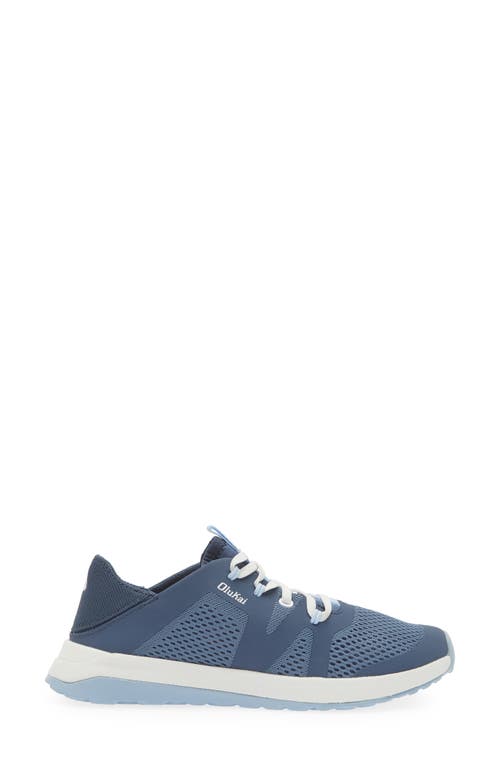 Shop Olukai Huia Sneaker In Vintage Blue/sea Ice