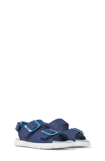 Camper Kids' Oruga Sandal In Blue