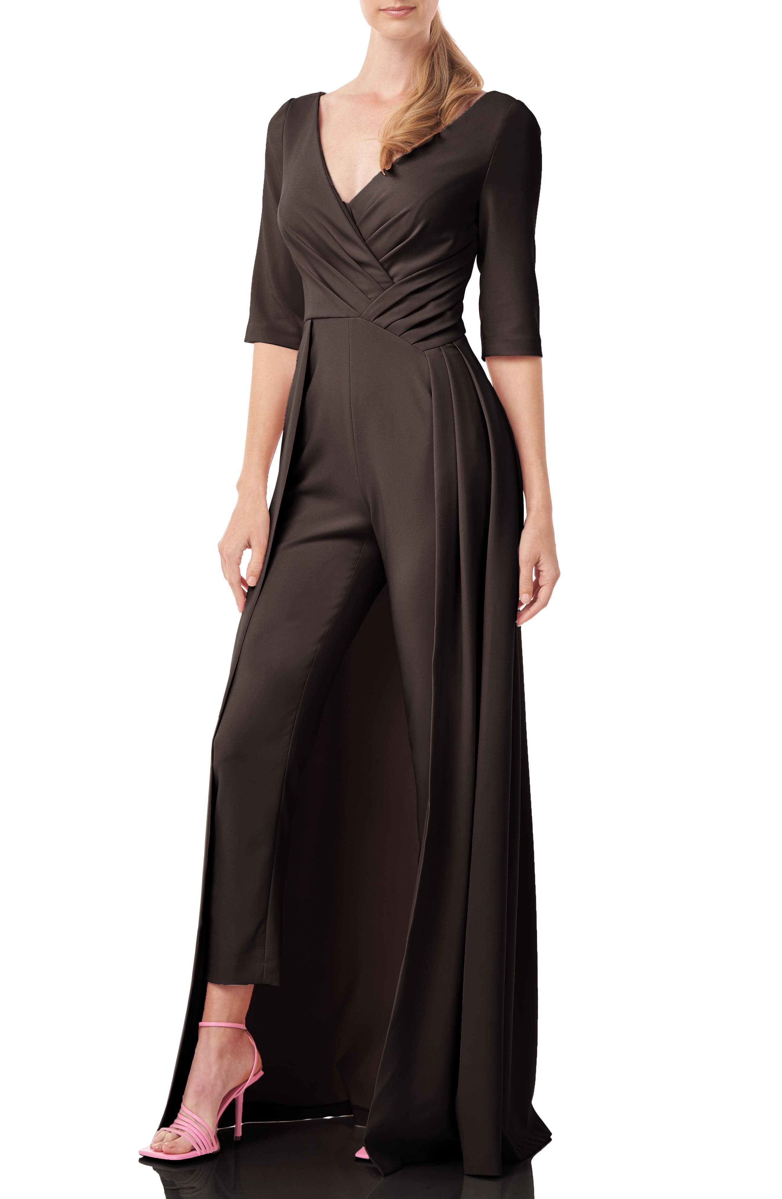 nordstrom kay unger jumpsuit gown