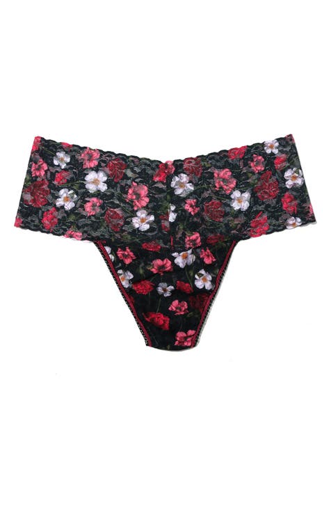 Women's Synthetic High Waisted Panties