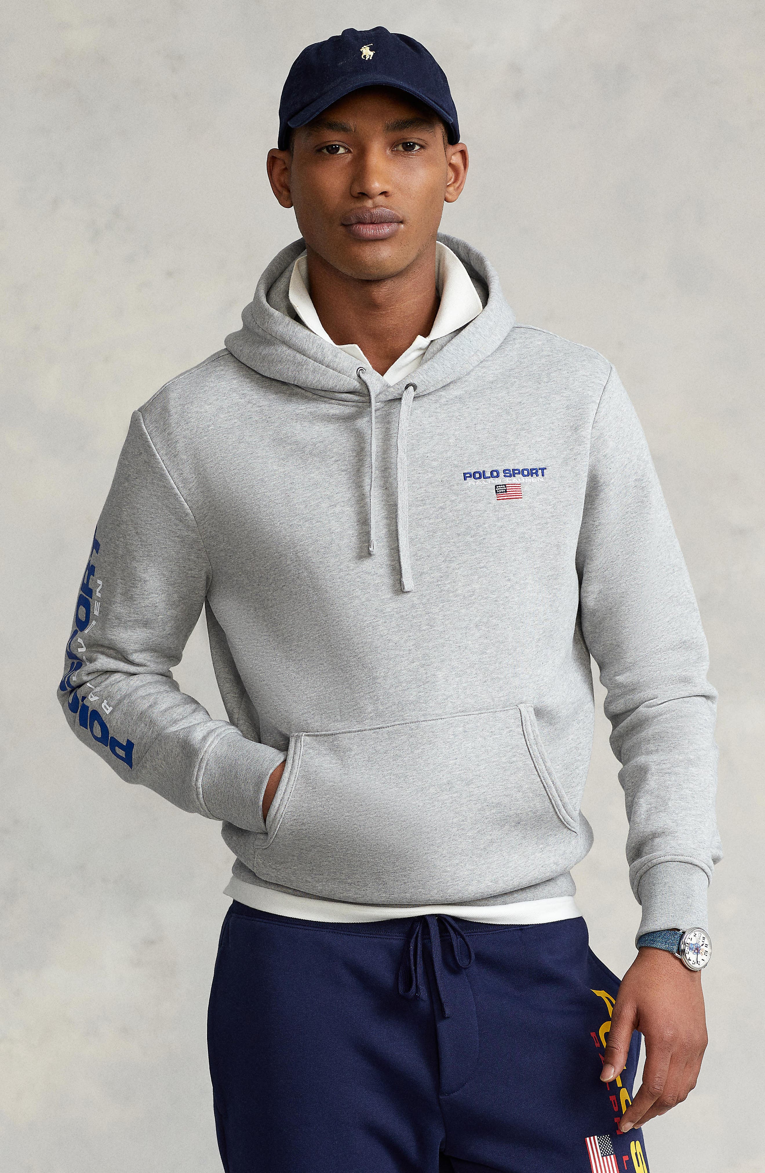 Polo Ralph Lauren Sport Logo Fleece Hoodie | Nordstrom