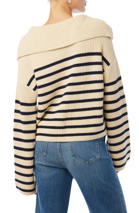 Shop Joe's The Sloane Stripe Hooded Sweater In Breton Stripe