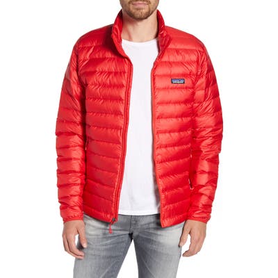 Patagonia Water Repellent Down Jacket, Red