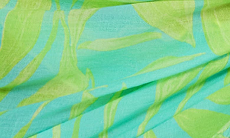 Shop Pq Swim Cover-up Sarong In Neon Palms