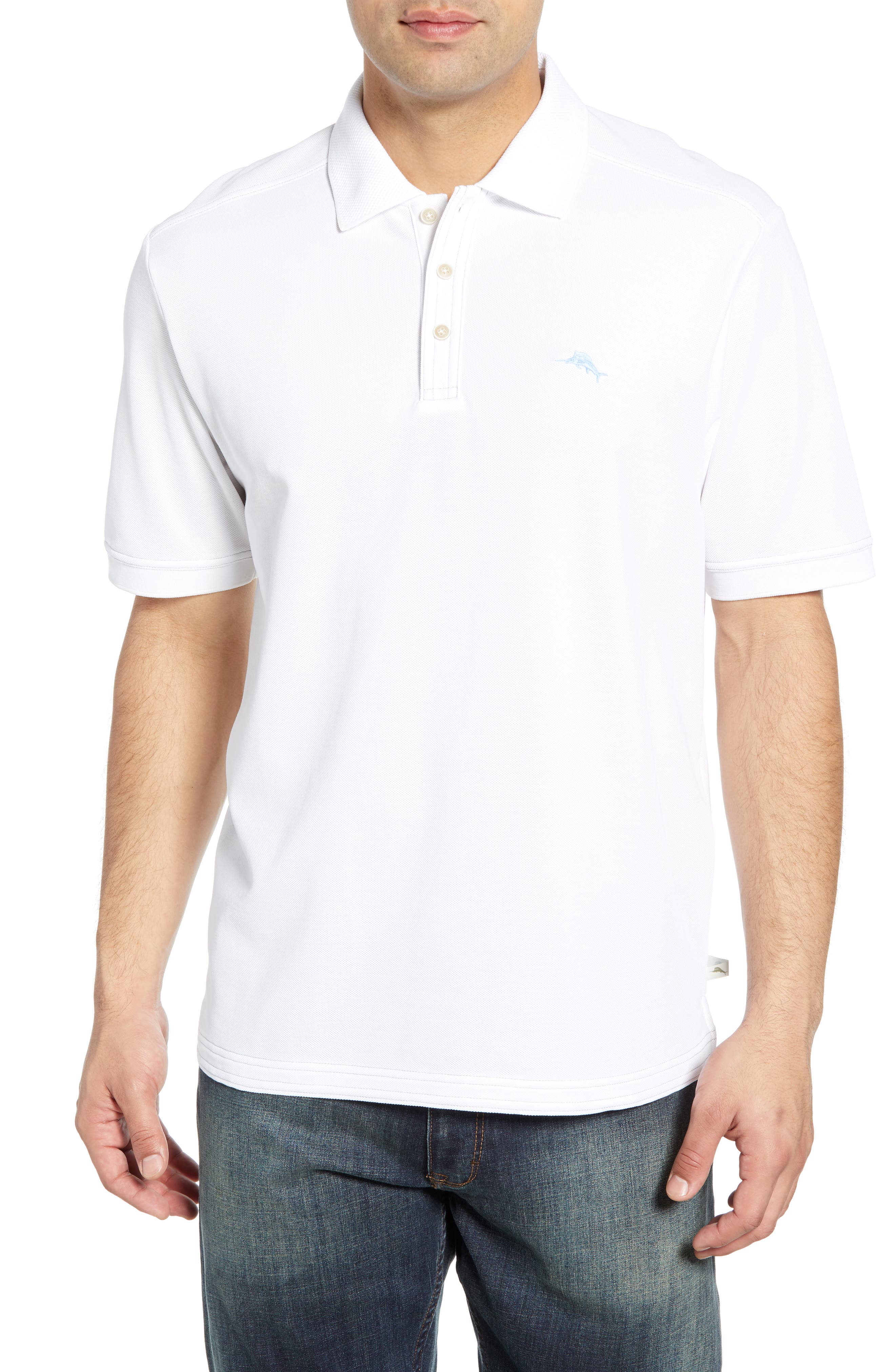 tommy bahama white polo