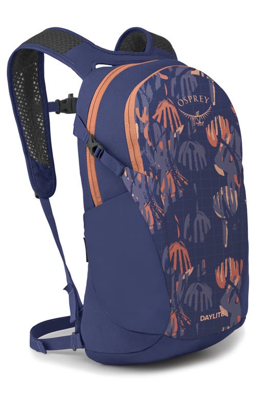 Shop Osprey Daylite Backpack In Wild Blossom Print/alkaline