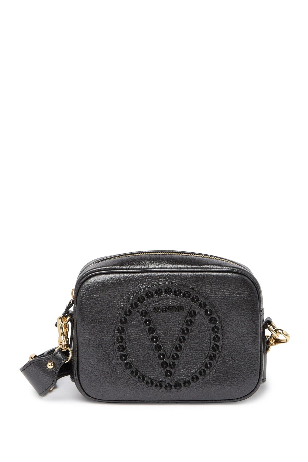 valentino by mario valentino mia rock studded camera bag