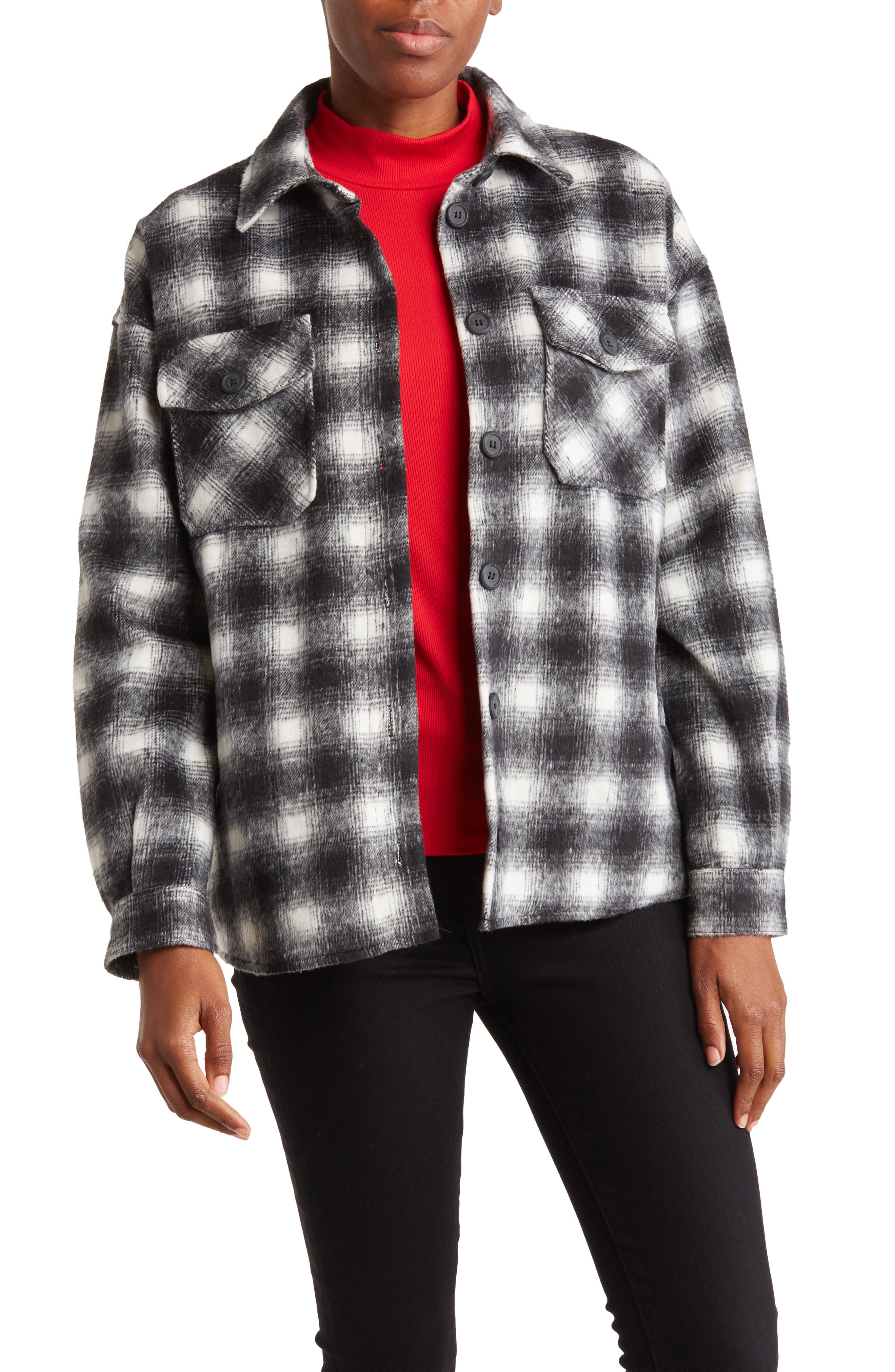 Thread \u0026 Supply Brushed Shirt Jacket 