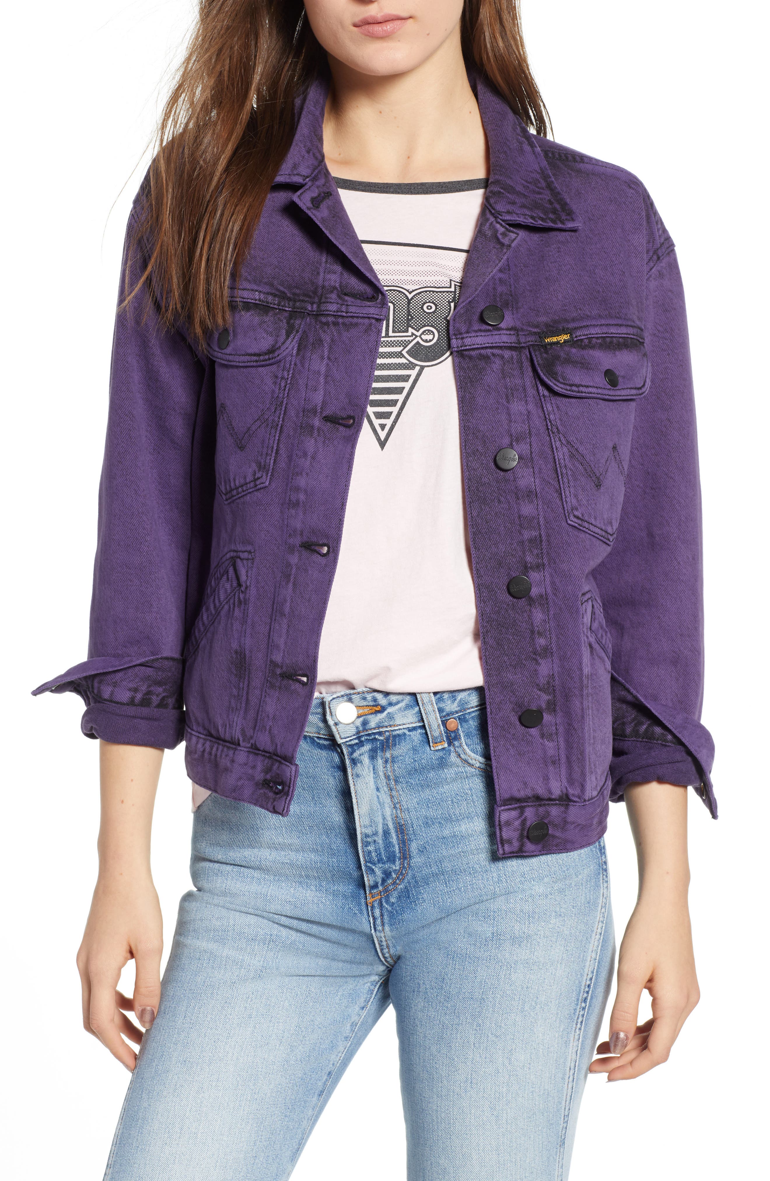purple wrangler jeans