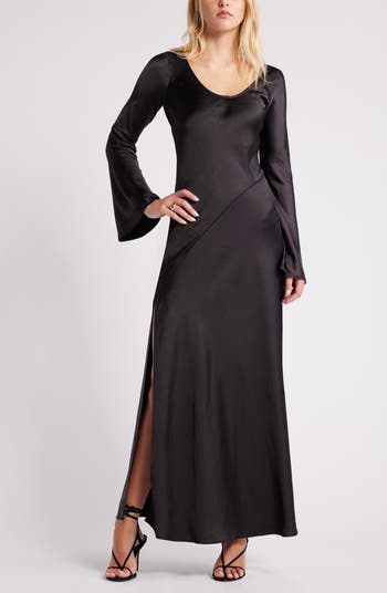 Bias cut long dress hotsell