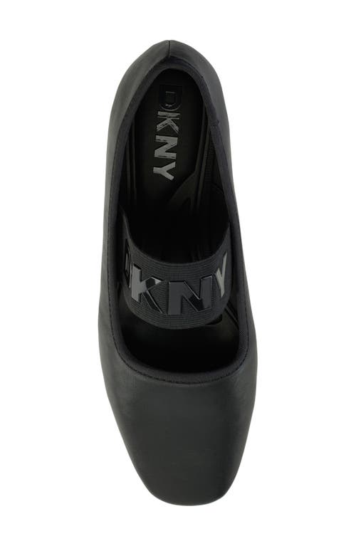 Shop Dkny Dace Mary Jane Ballet Flat In Black