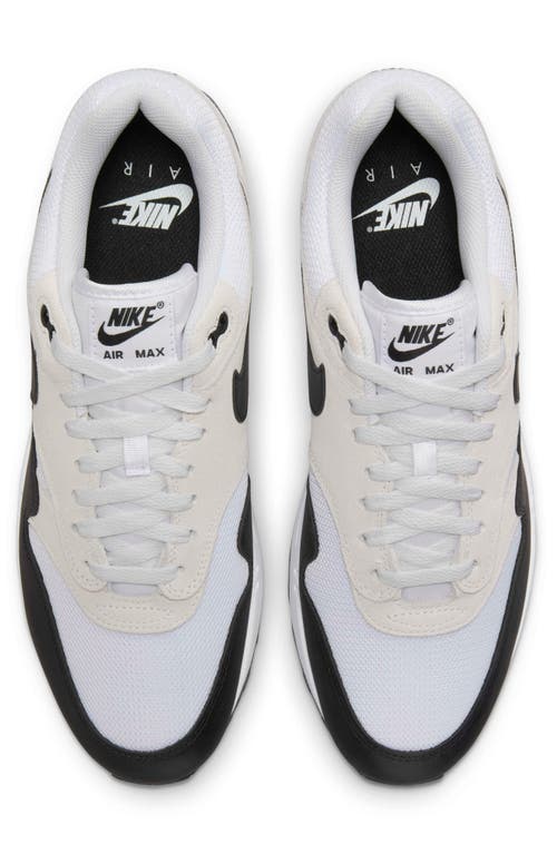 Shop Nike Air Max 1 Essential Sneaker In White/black/summit White