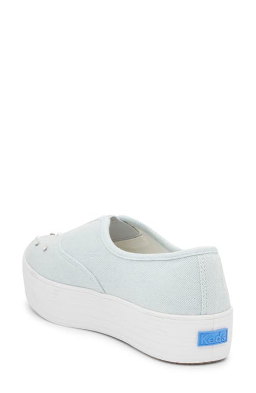 Keds ® Point Platform Slip-on Sneaker In Denim