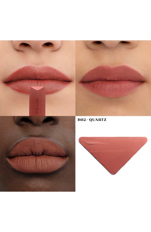 Prada Monochrome Hyper Matte Lipstick Refill In B02