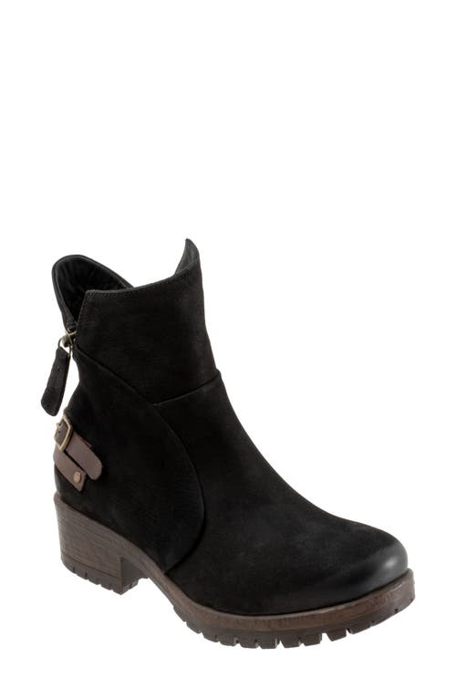 Shop Bueno Fallon Bootie In Black Nubuck