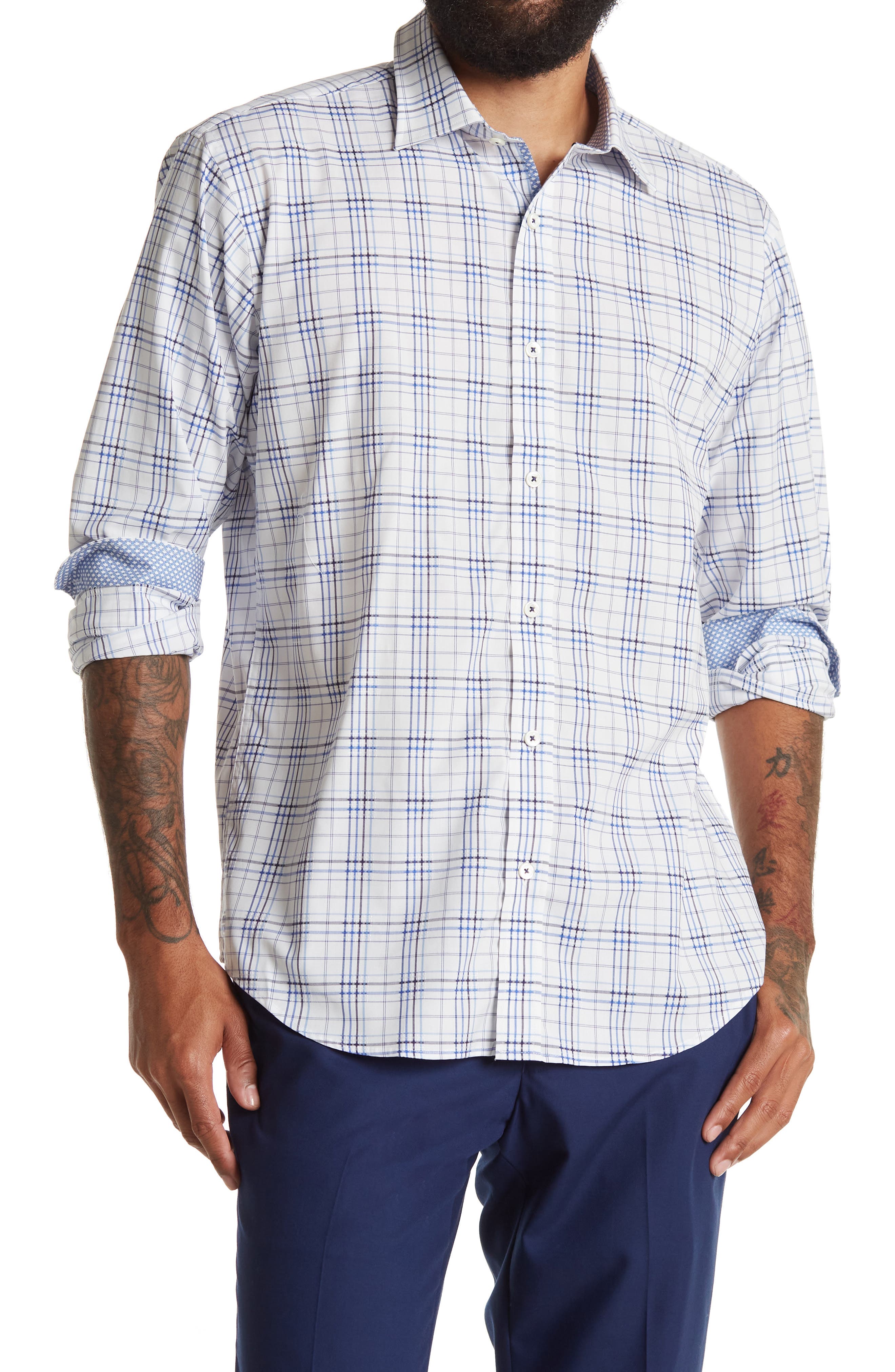 bugatchi uomo dress shirt