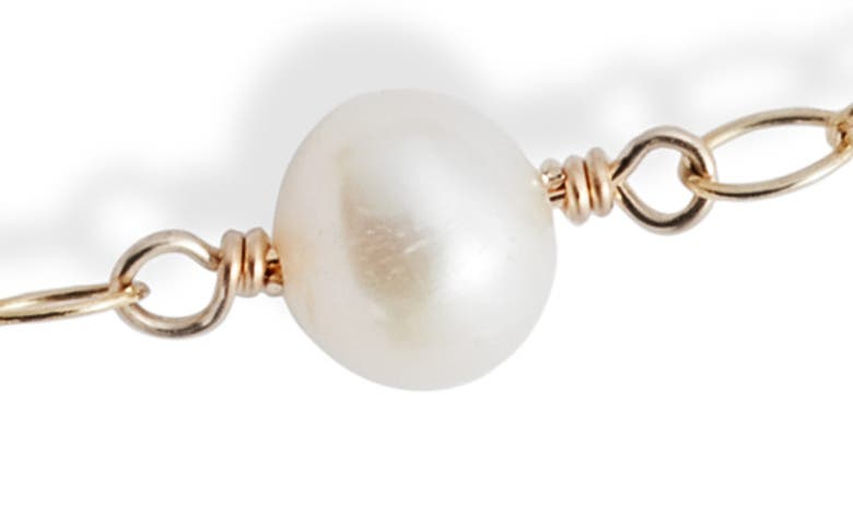 Shop Ki-ele Kelsey Freshwater Pearl Choker In Gold