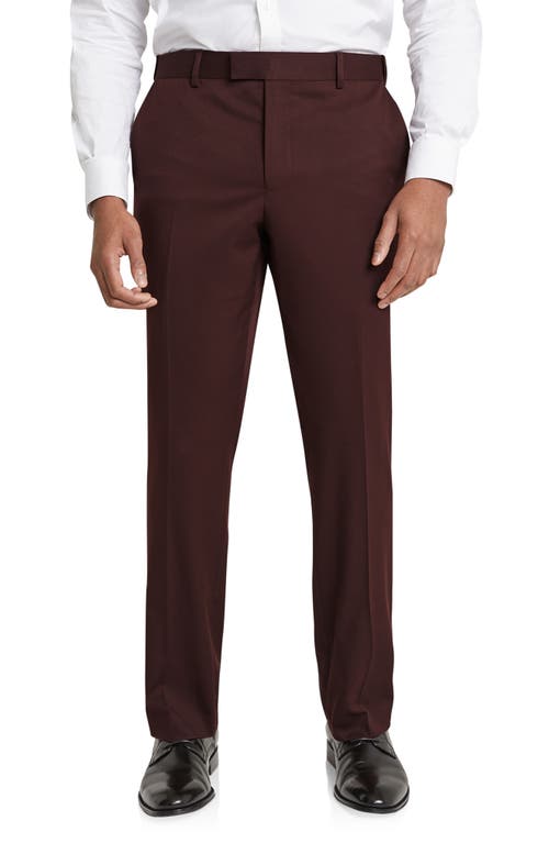 Cooper Stretch Dress Pants in Sangria