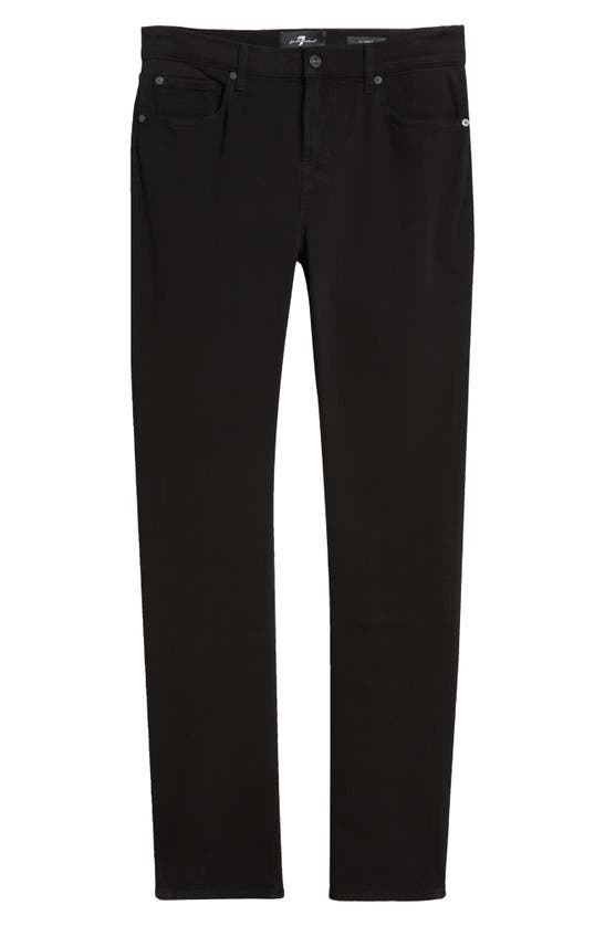 Shop 7 For All Mankind Slimmy Slim Fit Jeans In Trueblack