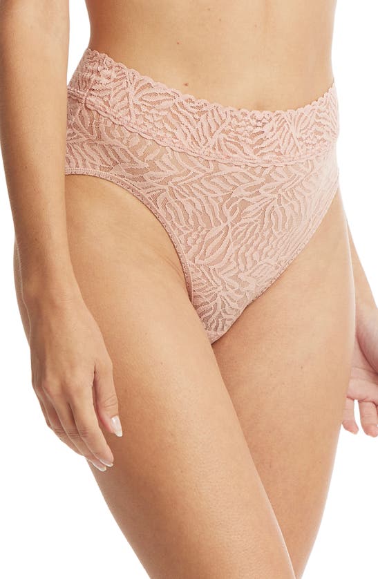 Shop Hanky Panky Animal Mix Lace French Briefs In Inner Peace