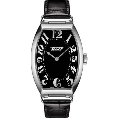 Tissot Heritage Porto Leather Strap Watch, 42.5mm X 31mm