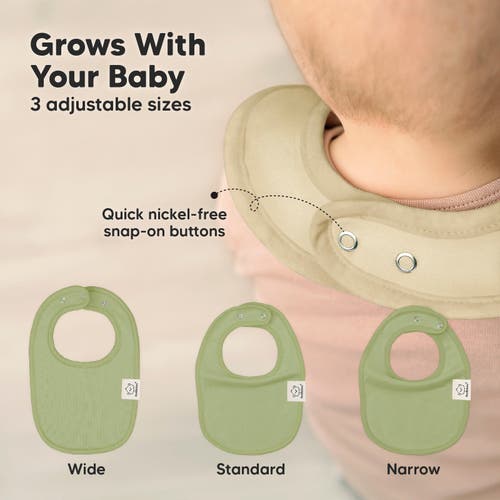 Keababies 8-pack Baby Drool Bibs In Boho