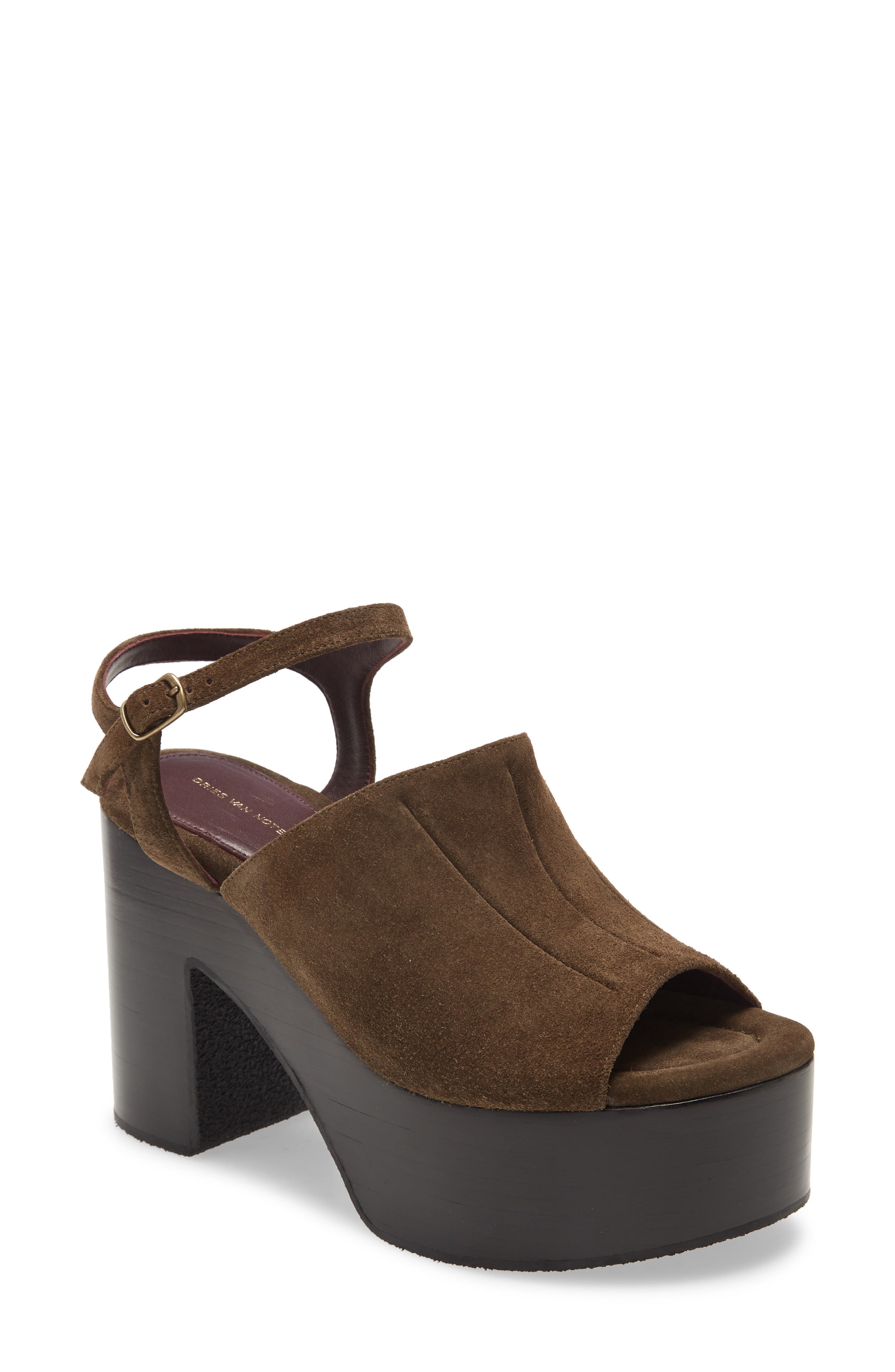 dries van noten platform sandals
