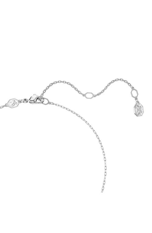 Shop Swarovski Sublima Pendant Necklace In Silver