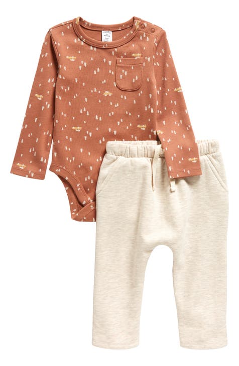 Long Sleeve Bodysuit & Sweatpants Set (Baby)