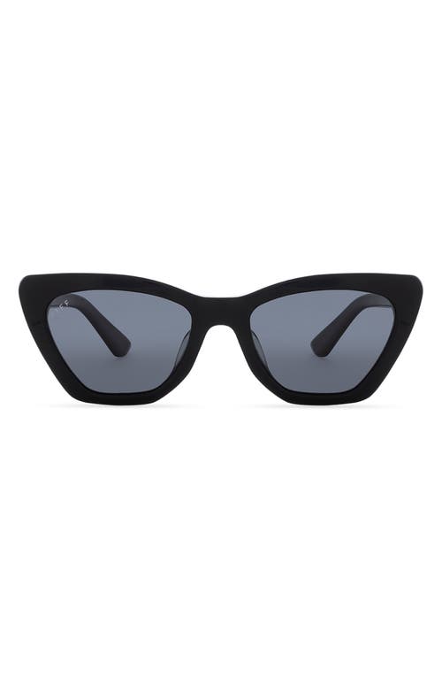 Shop Diff Camila 55mm Cat Eye Sunglasses In Black/grey