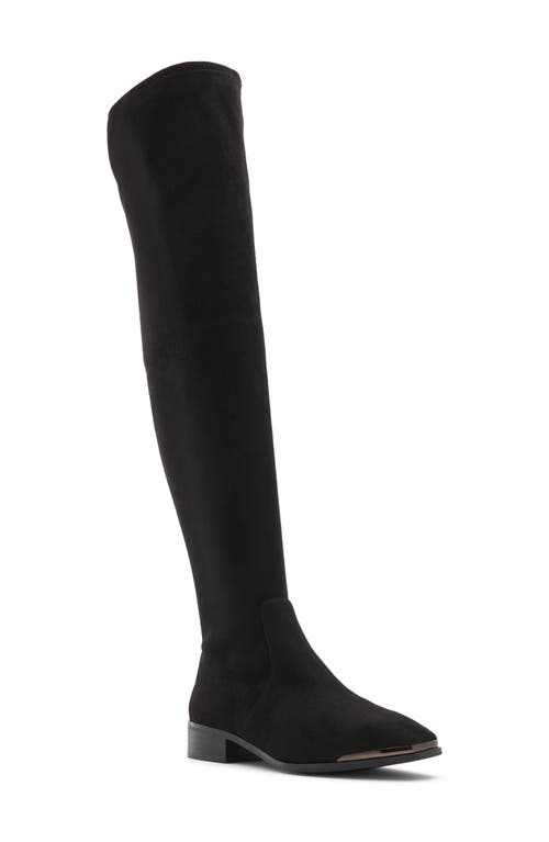Sevaunna Over the Knee Boot in Other Black