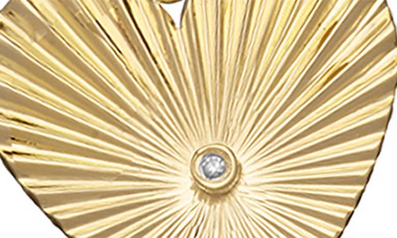 Shop Jennifer Zeuner Sheldon Diamond Pendant Y Necklace In Yellow Gold