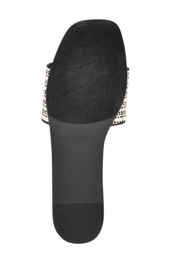 Shop Calvin Klein Yides Slide Sandal In Black01