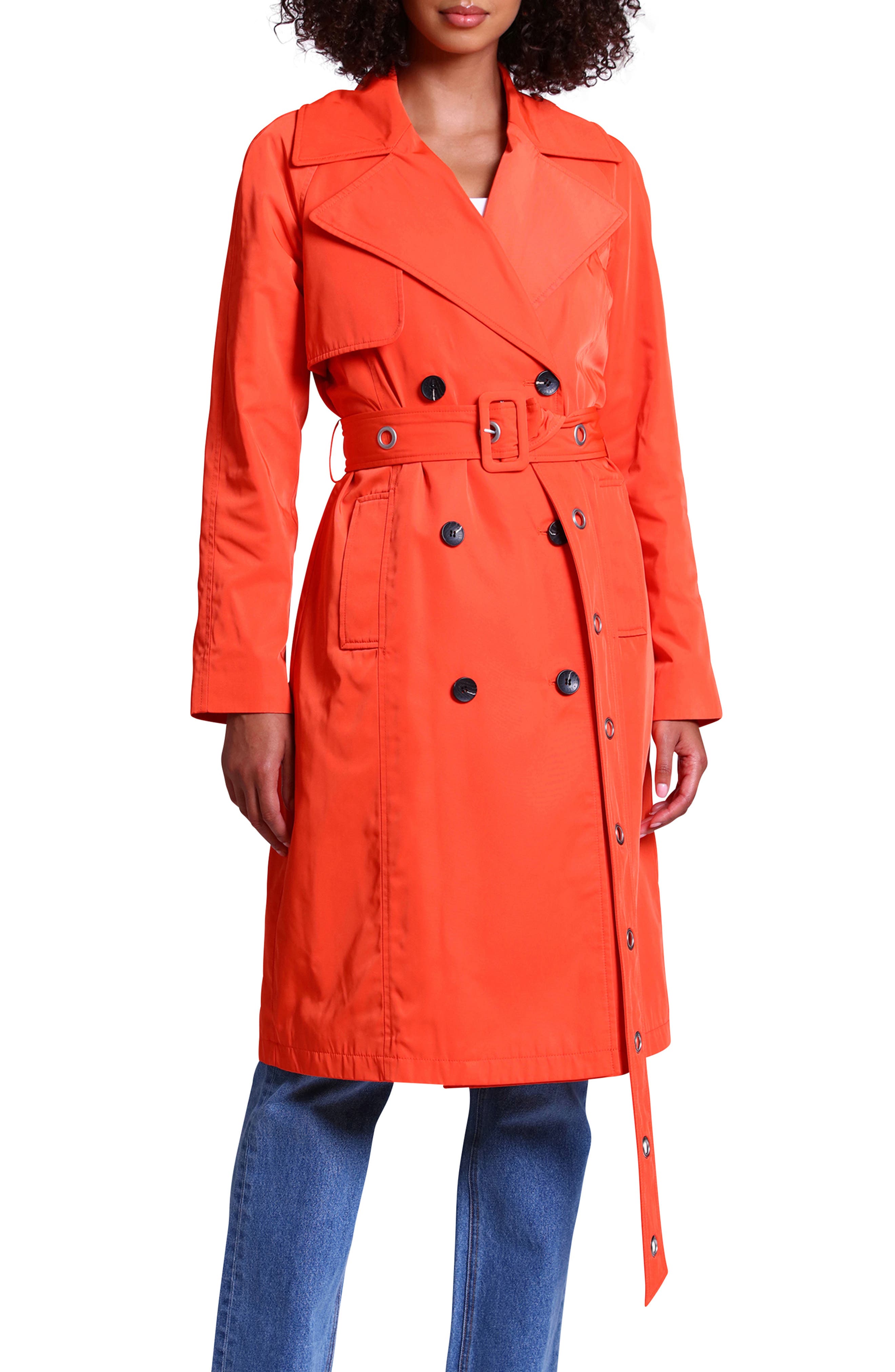 Trench-Coat Fille En Coton - Manteau Automne Printemps - Taille 4-17 Ans - Style Élégant à Boutons