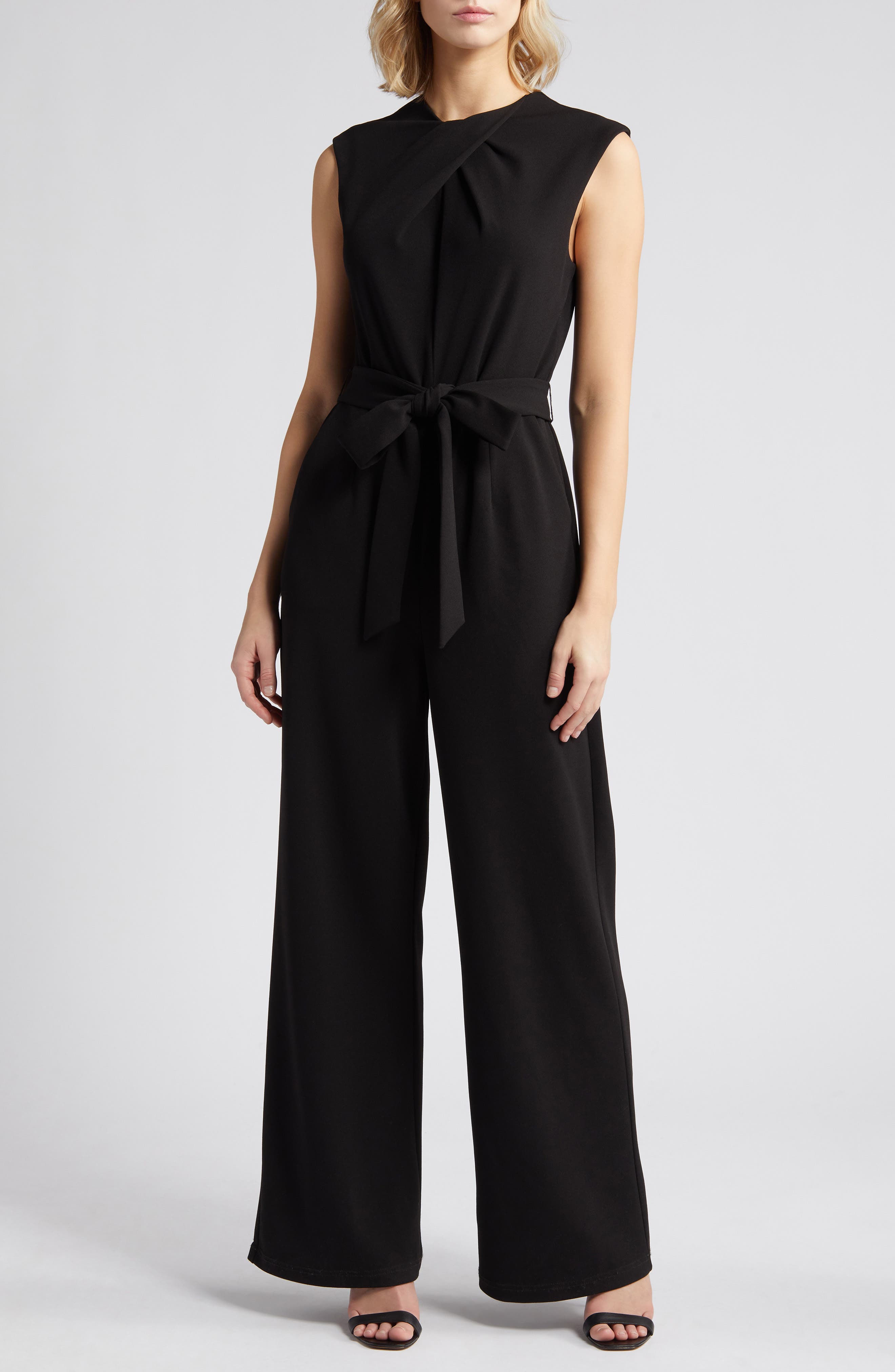 Wide Leg Jumpsuit Tahari Asl Petite Jumpsuit Tahari ASL Double