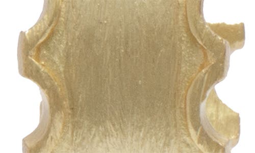 Saachi Scalloped Hoop Earrings In Gold