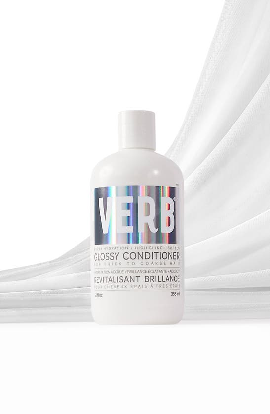 Verb Moisturizing Glossy Conditioner For Dry, Dull Hair 12 oz