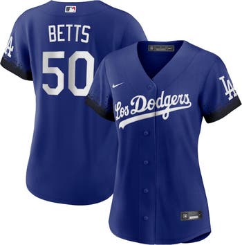Los Angeles Dodgers Nike Official Replica Alternate Road Jersey - Womens