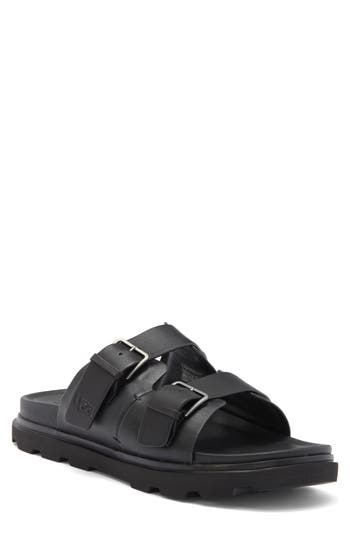 Ugg ® Capitola Buckle Slide Sandal In Black
