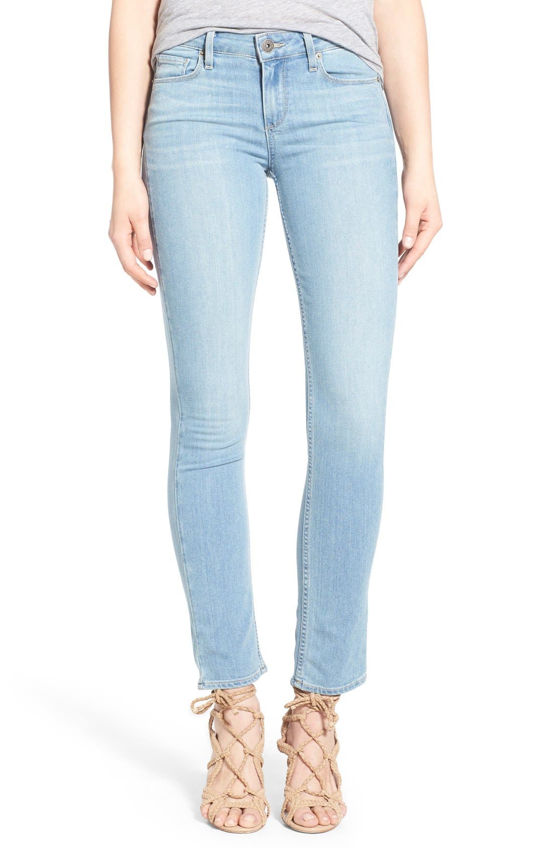 paige light blue jeans