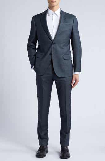 Dark blue armani suit hot sale