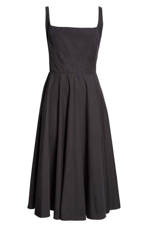 EMILIA WICKSTEAD EMILIA WICKSTEAD NIKUSH COTTON MIDI SUNDRESS