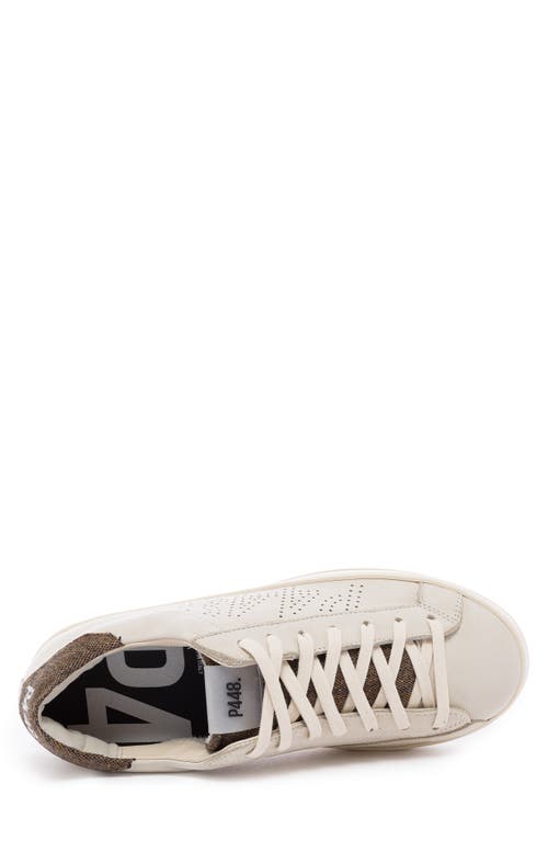 Shop P448 Johnre Sneaker In Cream-twenty